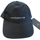 Porsche Lifestyle Black Logo Adjustable Baseball Hat Cap New With Tags