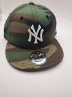New Era 950 New York Yankees Snapback Adjustable Men's Cap Hat Camo/Green MLB
