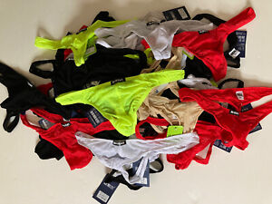 Lot of 10 Mens Thong (US Size M) Mesh Cool Underwear