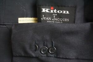 Kiton Napoli Charcoal Gray 100% Cashmere Sport Coat Jacket Sz 40R