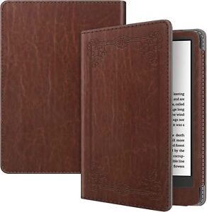 Folio Case for Amazon Kindle (11th Gen 2022) Book Style Leather Shockproof Cover