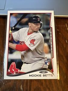 Mookie Betts 2014 Topps Update Rookie Card RC #US-26 NM-MT Red Sox Dodgers