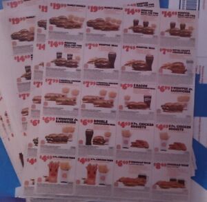 3 Page Lot - Burger King Coupons - Expire 4/28/24