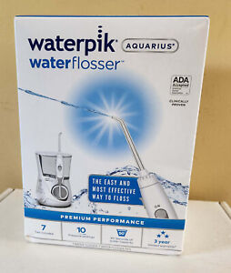 Waterpik Aquarius WP-660 Corded Electric Water Flosser White, New