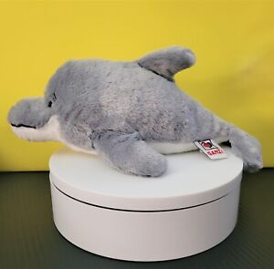 Ganz Webkinz Dolphin Plush Gray Toy Stuffed Animal Bottle Nose Soft Sea No Code