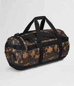 OEM - The North Face Base Camp Duffel M New Taupe Green Painted Camo Print