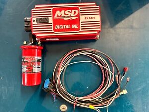 MSD 6AL Ignition Digital Box 6425  with Rev Control and MSD Blaster 2 Coil