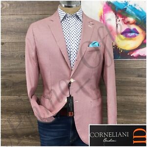 New Corneliani Mens Blazer Sport Coat Casual Jacket Size 40R Light Cotton Suit