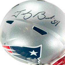 Tedy Bruschi Signed New England Patriots Speed Full-Size Replica Football Helmet