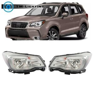 Driver&Right Side For 2017-2018 Subaru Forester Headlights Headlamps Assembly (For: More than one vehicle)