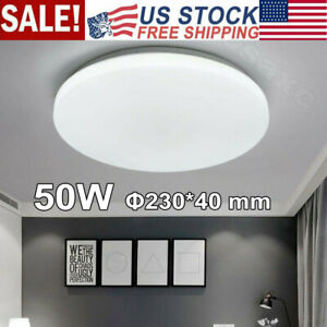 50W LED Ceiling Down Light Ultra Thin Flush Mount Kitchen Home Fixture Lamp NEW