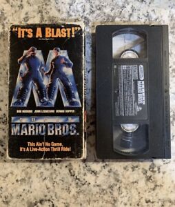 Super Mario Bros. VHS (1993) Movie Film RARE Nintendo Vintage - Super COOL HTF