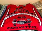 Luxury Corvette  Knit Thick Blanket/throw Reno Corvette Club