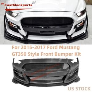 ✨For 2015-2017 Ford Mustang Facelift GT500 Shebly Style Upgrade Front Bumper Kit