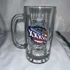 NFL Super Bowl XXXVI 36 2001 Patriots Rams Conference Champs Tall Beer Mug Glass