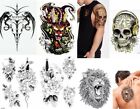 New Listing6 pcs Temporary Tattoo Stickers Waterproof Arm Leg & Chest Body Art Dragon Lion