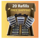 ALMOST GONE! FREE SHIP!  Gillette5 Razor Blade Refills 20 Ct Fits Fusion Handle