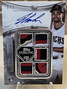 2024 Topps Sterling Debuts Silver Jordan Lawlar RC Rookie PATCH AUTO 1/1 RPA