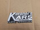 Karonel's Kars Used Cars Paris Tennessee TN Car Dealership Emblem Badge Logo