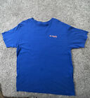 Columbia PFG T Shirt Mens XL Blue Short Sleeve Graphic Performance Fishing Gear