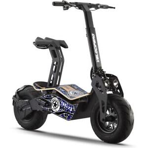 1600w 48v Power Electric Scooter Battery Powered Fat Wheel Off-Road Moped