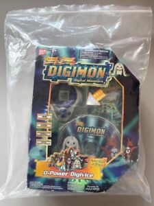 Digimon Digivice D-Ark (Blue) 2001 Bandai D-Power Brand New Complete Sealed Set