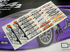 Vintage 1999 HPI Nitro RS4-2 Decal Sticker Sheet Brand New Uncut w Minor Stains