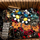 JUNK DRAWER JEWELRY LOT - MOSTLY WEARABLE - 9 POUNDS 10 OUNCES - 579