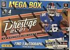 Panini NFL Prestige Football Trading Card Mega Box 2021 Sealed New in Box 1 Auto