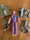 1970's Ken Doll With Action Jackson Army Outfits From 1970s