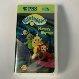 New ListingTeletubbies Nursery Rhymes by PBS Kids (VHS, 1999) Clamshell Case VINTAGE