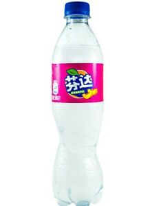 24 Exotic Fanta China White Peach Soft Drink 500ml Each Bottle Free Shipping