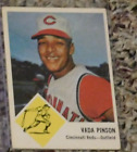 1963 Fleer Baseball Vada Pinson  Cinci Reds Outfielder