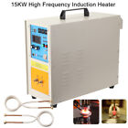 15KW High Frequency Induction Heater Furnace 110V 30-100 KHz Melting Furnace US