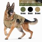Tactical Dog Harness with Handle No-pull Large Military Dog Vest Working