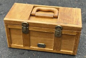 Thomas Pacconi Classics Museum Series Wood Tool Box Chest Authenticity Papers