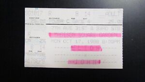 October 17, 1988 Elton John at Madison Square Garden Ticket Stub
