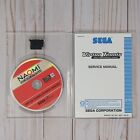Sega Virtua Tennis (Power Smash) GD-ROM, Security Chip and Service Manual