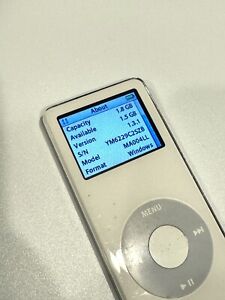 New ListingApple iPod Nano 1st Generation White (2 Gb) - New Battery