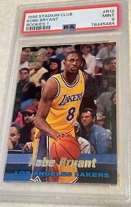Kobe Bryant 1996-97 Topps Stadium Club Rookies 1 Mint PSA 9