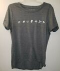 Friends TV Show T-Shirt TEE Shirt Womens Gray Cotton Television Series 2X!