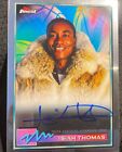 2021 topps finest basketball Isiah Thomas autographed ON CARD