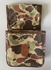 Vintage Bob Allen Shotgun Shell Divided Pouch Camouflage Hunting