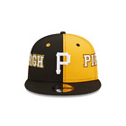 Pittsburgh Pirates New Era TeamSplit 9Fifty Snapback Hat~Black/Gold