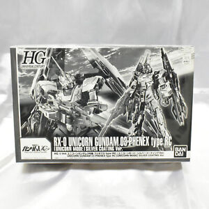New Bandai HGUC 1/144 Unicorn Gundam 03 Phenex Type RC Silver Coating Ver.