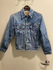 Vintage Levi’s 506 0217 Trucker Jean Jacket Size 34