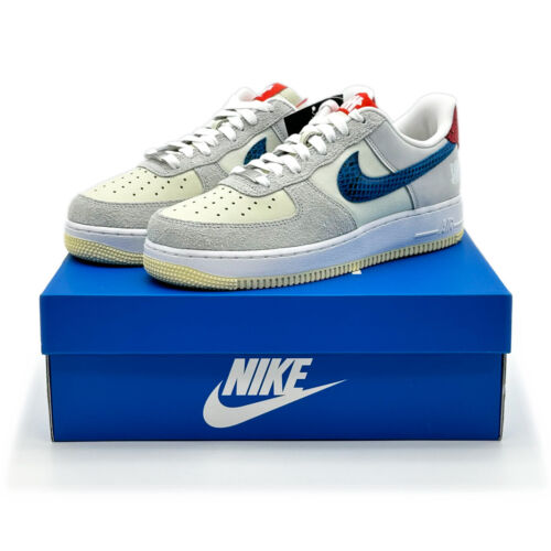 DM8461-001 Undefeated Nike Air Force 1 Low White 5 On It Dunk vs. AF1 (Men's)