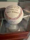 justin verlander autographed authenticated baseball. 3/135