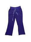 Urbane Scrubs Scrub Bottom Medical Uniform Purple Drawstring Pants Small