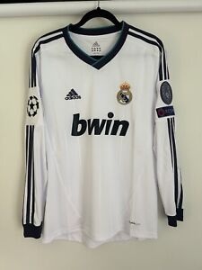 Real Madrid Long Sleeve Jersey 2012/13 Size S Cristiano Ronaldo